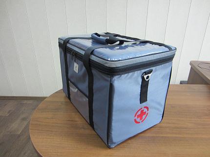 Термосумки 6 л с закладными пластик 240х140х90